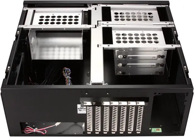 Alt view image 5 of 7 - LIAN LI Black Aluminum PC-C60B ATX Media Center / HTPC Case