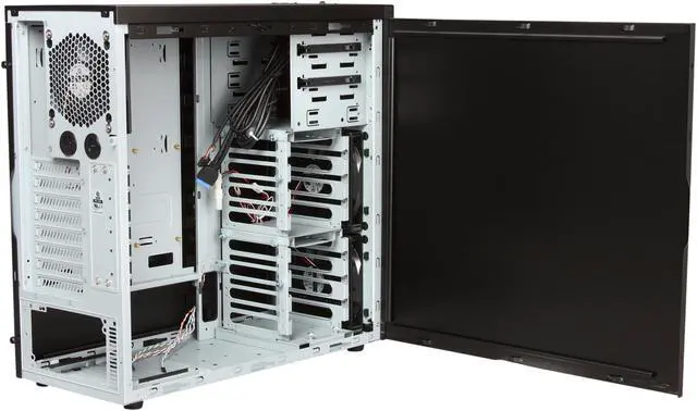 Alt view image 5 of 10 - LIAN LI Lancool First Knight Series PC-K9B Black Aluminum / Steel ATX Mid Tower Computer Case