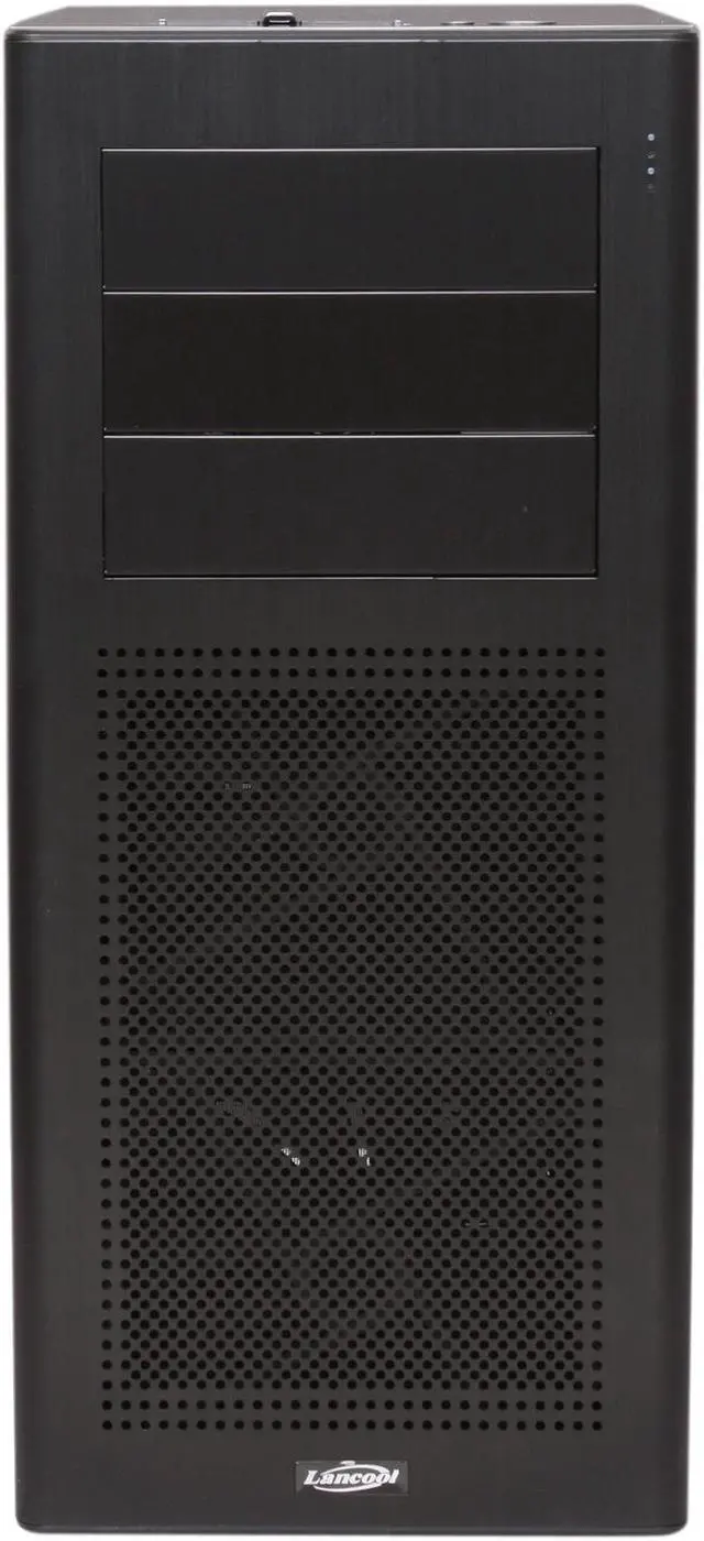 Alt view image 2 of 10 - LIAN LI Lancool First Knight Series PC-K9WX Black Aluminum / Steel ATX Mid Tower Computer Case