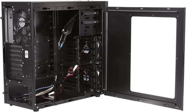 Alt view image 5 of 10 - LIAN LI Lancool First Knight Series PC-K9WX Black Aluminum / Steel ATX Mid Tower Computer Case