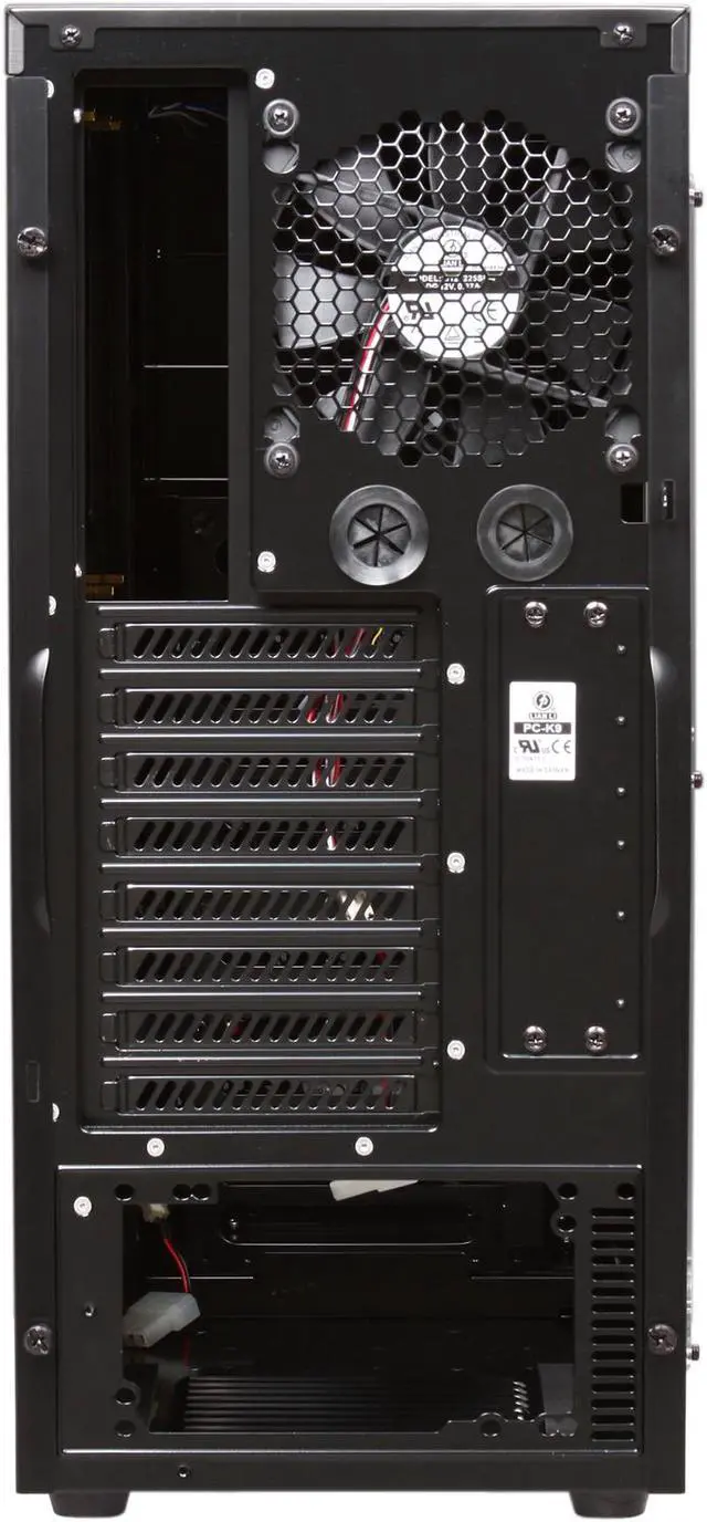 Alt view image 9 of 10 - LIAN LI Lancool First Knight Series PC-K9WX Black Aluminum / Steel ATX Mid Tower Computer Case