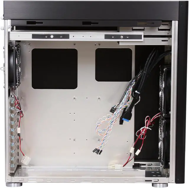 Alt view image 7 of 10 - LIAN LI PC-90 Black Aluminum ATX Full Tower Computer Case