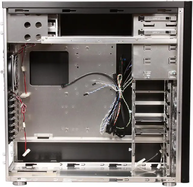 Alt view image 6 of 10 - LIAN LI PC-A70F USB3.0 Black Aluminum ATX Full Tower Computer Case