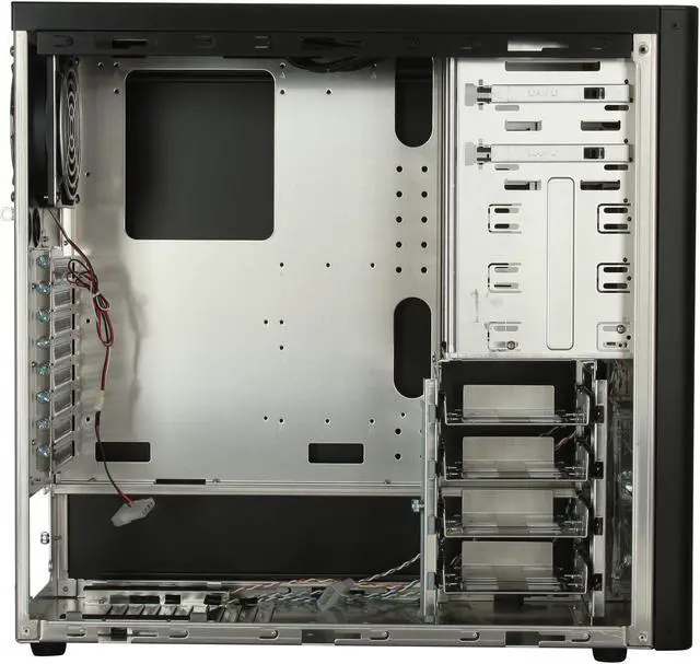 Alt view image 6 of 10 - LIAN LI PC-60FN USB3.0 Black Aluminum ATX Mid Tower Computer Case