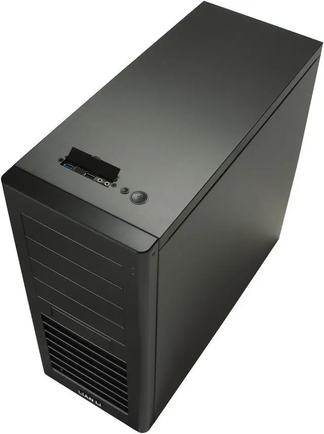 Alt view image 8 of 10 - LIAN LI PC-60FN USB3.0 Black Aluminum ATX Mid Tower Computer Case