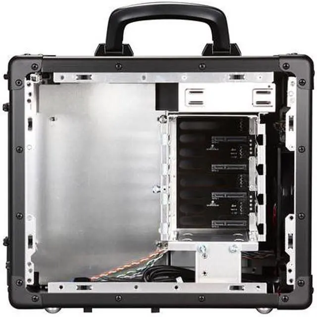Alt view image 6 of 9 - LIAN LI PC-TU200B Black Aluminum Mini-ITX Tower Computer Case