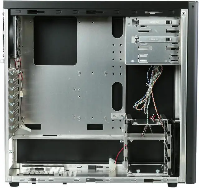 Alt view image 6 of 10 - LIAN LI PC-6 Black Aluminum ATX Mid Tower Computer Case
