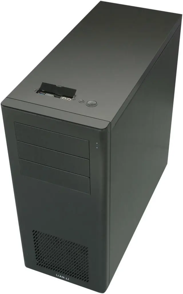 Alt view image 8 of 10 - LIAN LI PC-6 Black Aluminum ATX Mid Tower Computer Case