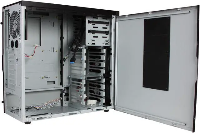 Alt view image 5 of 10 - LIAN LI PC-K65 Black Aluminum / Steel ATX Mid Tower Computer Case