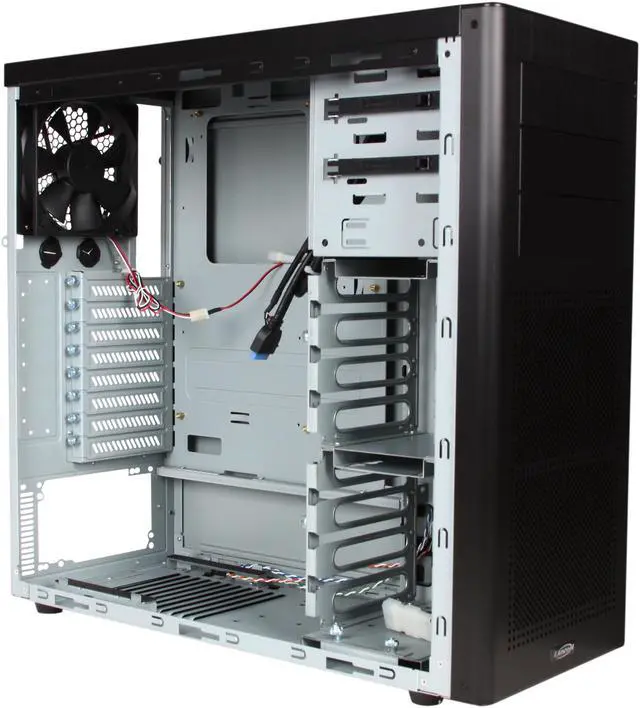 Alt view image 7 of 10 - LIAN LI PC-K65 Black Aluminum / Steel ATX Mid Tower Computer Case