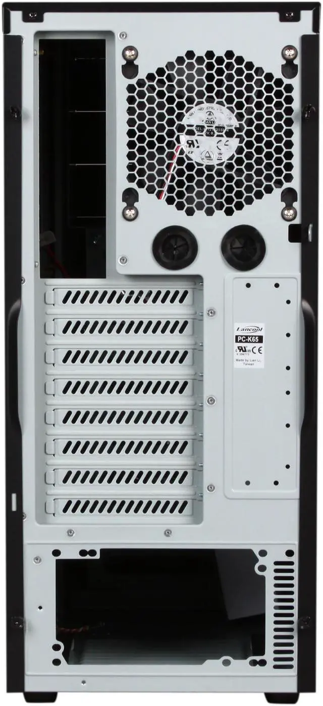 Alt view image 9 of 10 - LIAN LI PC-K65 Black Aluminum / Steel ATX Mid Tower Computer Case