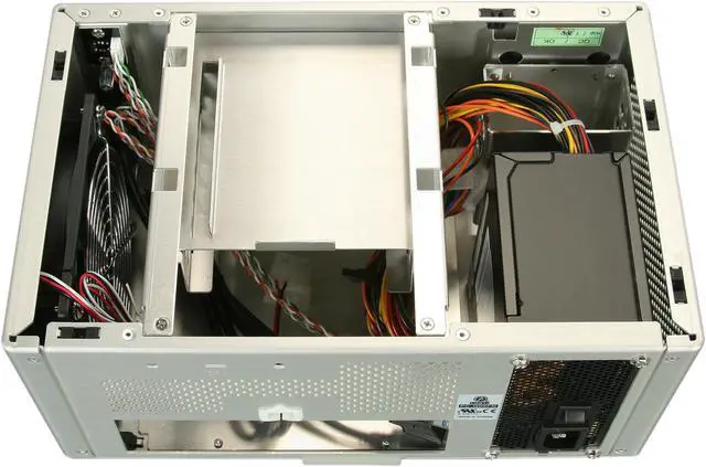 Alt view image 6 of 8 - LIAN LI Silver Aluminum PC-Q09FNA Mini ITX Media Center / HTPC Case