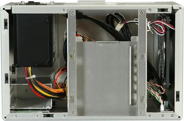 Alt view image 7 of 8 - LIAN LI Silver Aluminum PC-Q09FNA Mini ITX Media Center / HTPC Case