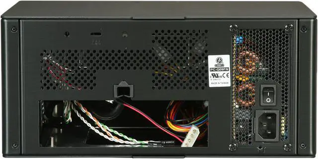 Alt view image 5 of 8 - LIAN LI Black Aluminum PC-Q09FNB Mini ITX Media Center / HTPC Case