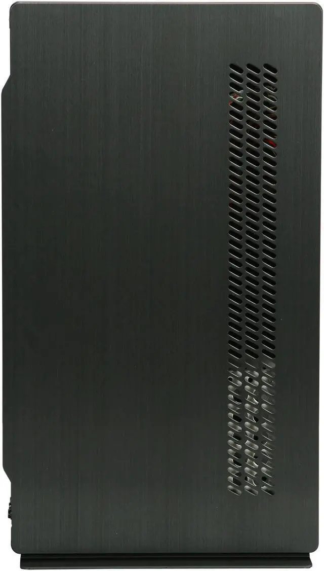 Alt view image 4 of 10 - LIAN LI Black Aluminum PC-Q12B Mini ITX Media Center / HTPC Case