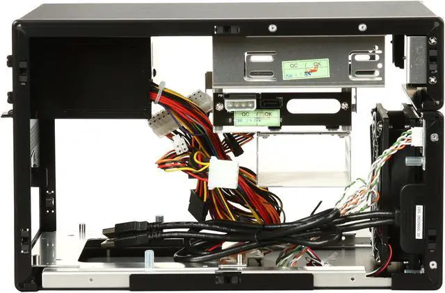 Alt view image 4 of 6 - LIAN LI Black Aluminum PC-Q15B Mini ITX Media Center / HTPC Case