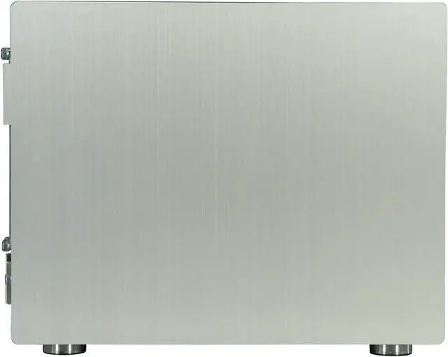 Alt view image 4 of 11 - LIAN LI Silver Aluminum PC-Q18A Mini ITX Media Center / HTPC Case