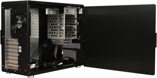 Alt view image 5 of 9 - LIAN LI PC-V700B Black Aluminum ATX Mid Tower Computer Case