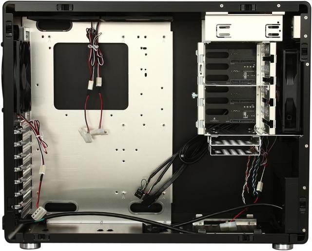 Alt view image 6 of 9 - LIAN LI PC-V700B Black Aluminum ATX Mid Tower Computer Case