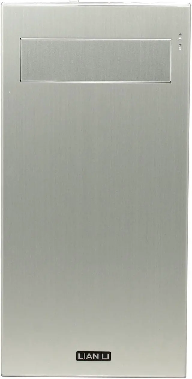 Alt view image 2 of 10 - LIAN LI PC-A55A Silver Aluminum ATX Mid Tower Computer Case