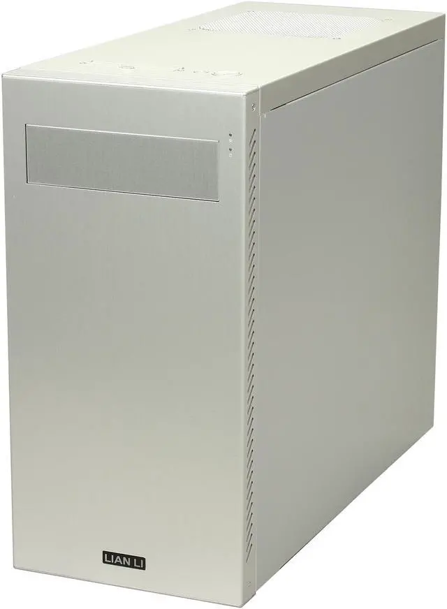 Alt view image 3 of 10 - LIAN LI PC-A55A Silver Aluminum ATX Mid Tower Computer Case