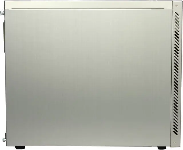 Alt view image 4 of 10 - LIAN LI PC-A55A Silver Aluminum ATX Mid Tower Computer Case