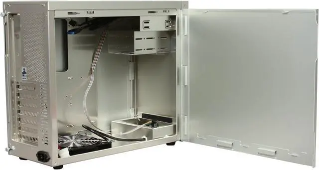 Alt view image 5 of 10 - LIAN LI PC-A55A Silver Aluminum ATX Mid Tower Computer Case