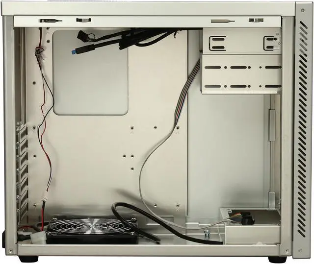 Alt view image 6 of 10 - LIAN LI PC-A55A Silver Aluminum ATX Mid Tower Computer Case