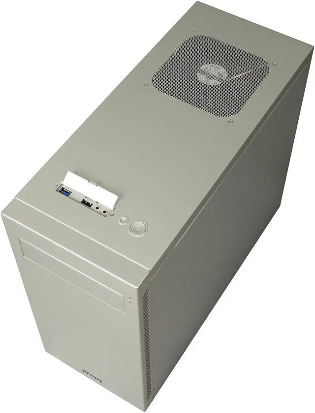 Alt view image 8 of 10 - LIAN LI PC-A55A Silver Aluminum ATX Mid Tower Computer Case
