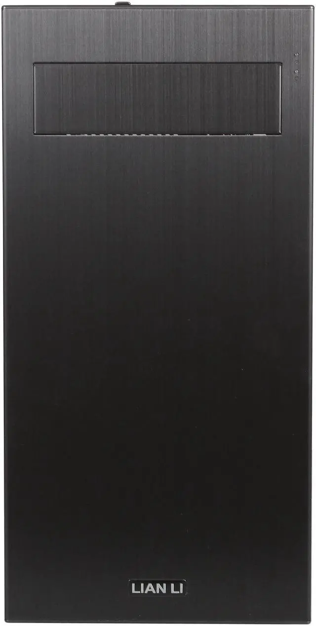 Alt view image 2 of 10 - LIAN LI PC-A55B Black Aluminum ATX Mid Tower Computer Case