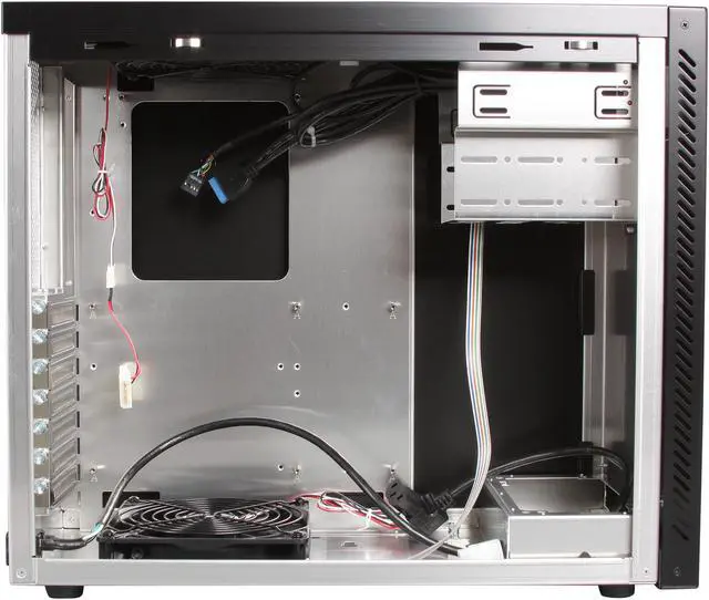 Alt view image 7 of 10 - LIAN LI PC-A55B Black Aluminum ATX Mid Tower Computer Case