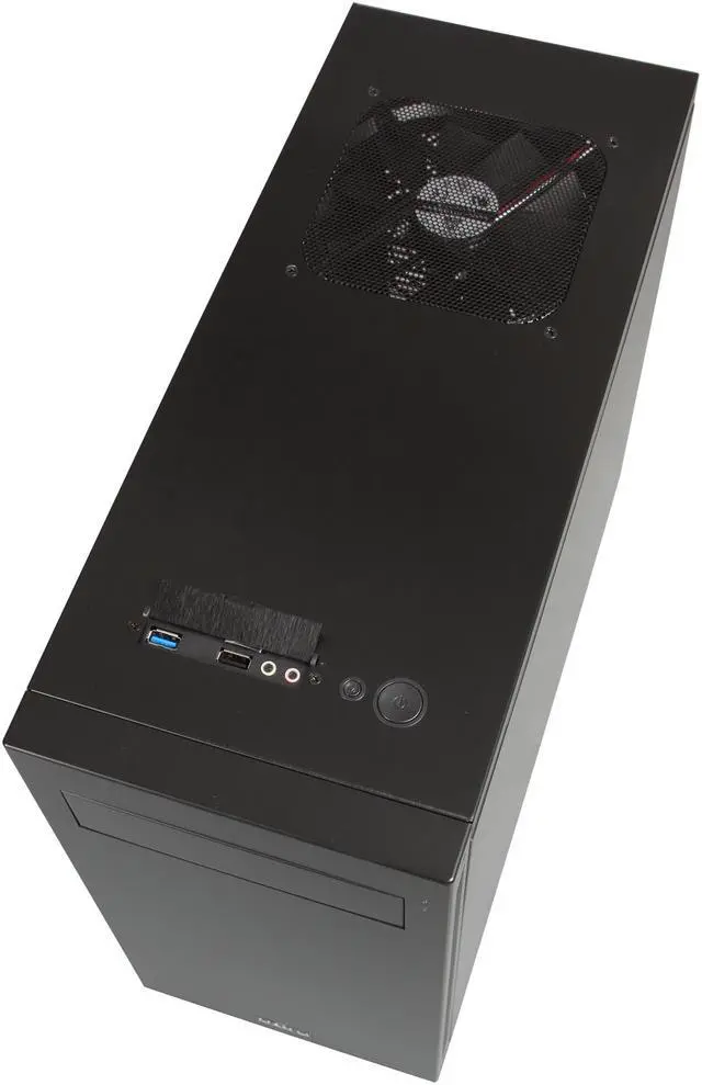 Alt view image 8 of 10 - LIAN LI PC-A55B Black Aluminum ATX Mid Tower Computer Case