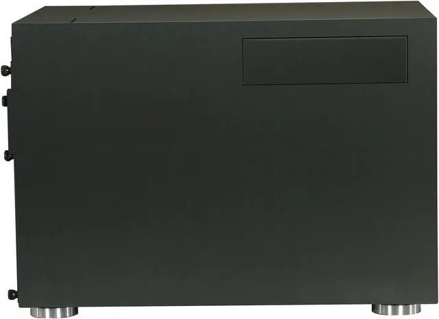 Alt view image 3 of 9 - LIAN LI PC-V355B Black Aluminum Micro ATX Mini Tower Computer Case
