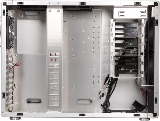 Alt view image 6 of 10 - LIAN LI PC-V750A Silver Aluminum ATX Full Tower Computer Case