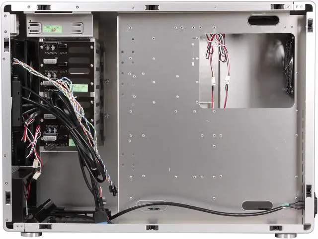 Alt view image 8 of 10 - LIAN LI PC-V750A Silver Aluminum ATX Full Tower Computer Case