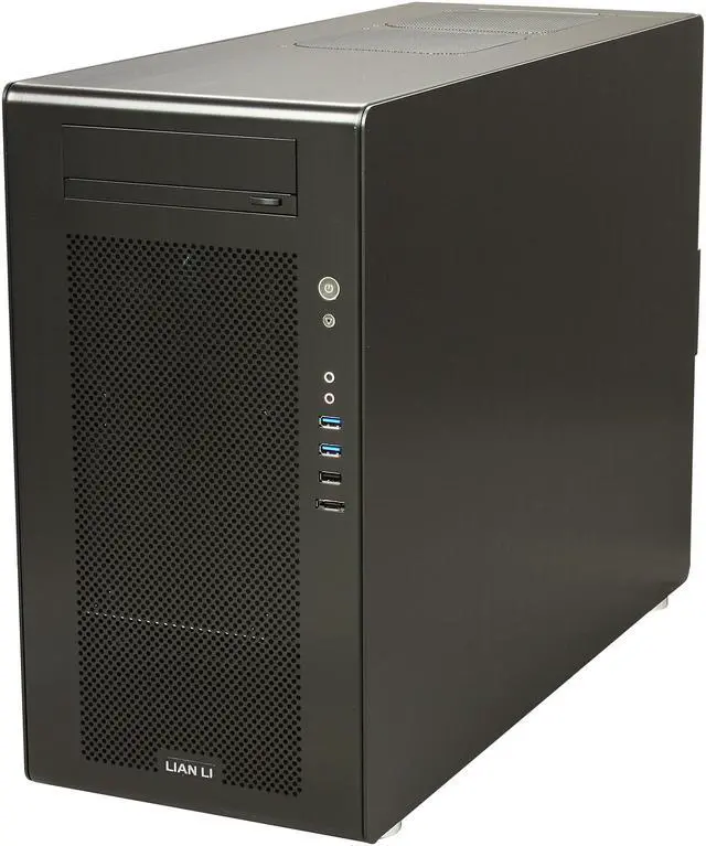Alt view image 3 of 9 - LIAN LI PC-V750B Black Aluminum ATX Full Tower Computer Case