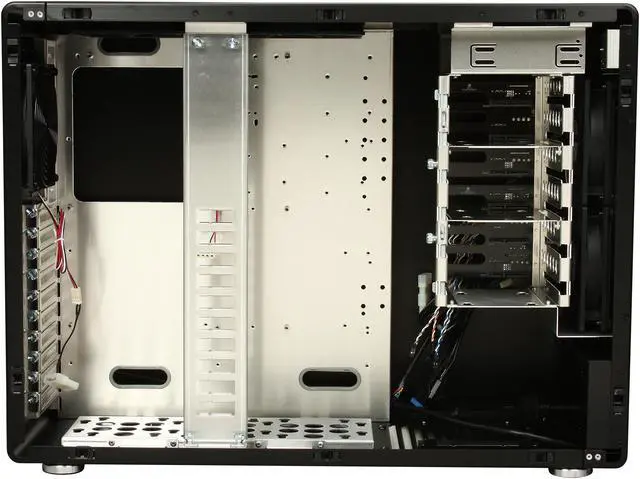 Alt view image 6 of 9 - LIAN LI PC-V750B Black Aluminum ATX Full Tower Computer Case
