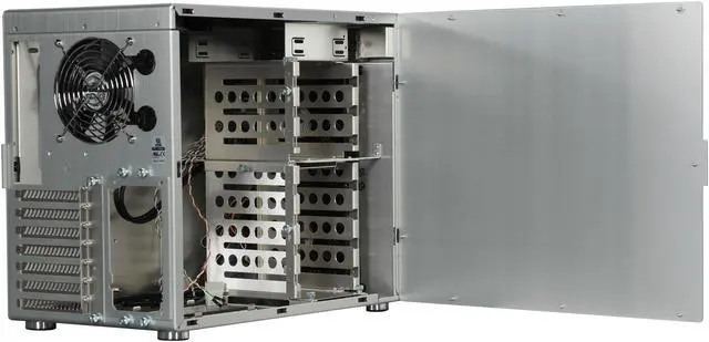 Alt view image 5 of 9 - LIAN LI PC-V650A Silver Aluminum ATX Mini Tower Computer Case