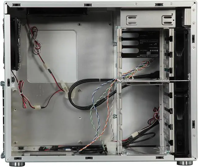 Alt view image 6 of 9 - LIAN LI PC-V650A Silver Aluminum ATX Mini Tower Computer Case