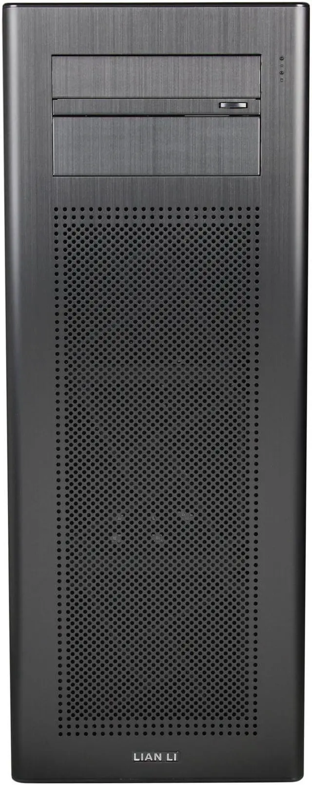 Alt view image 2 of 10 - LIAN LI PC-A75 Black Aluminum ATX Full Tower Computer Case