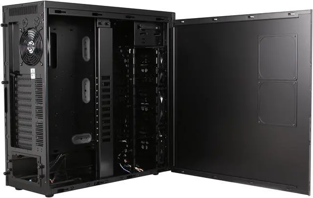 Alt view image 5 of 10 - LIAN LI PC-A75 Black Aluminum ATX Full Tower Computer Case