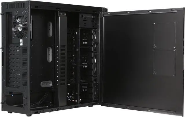 Alt view image 5 of 10 - LIAN LI PC-A76 Black Aluminum ATX Full Tower Computer Case