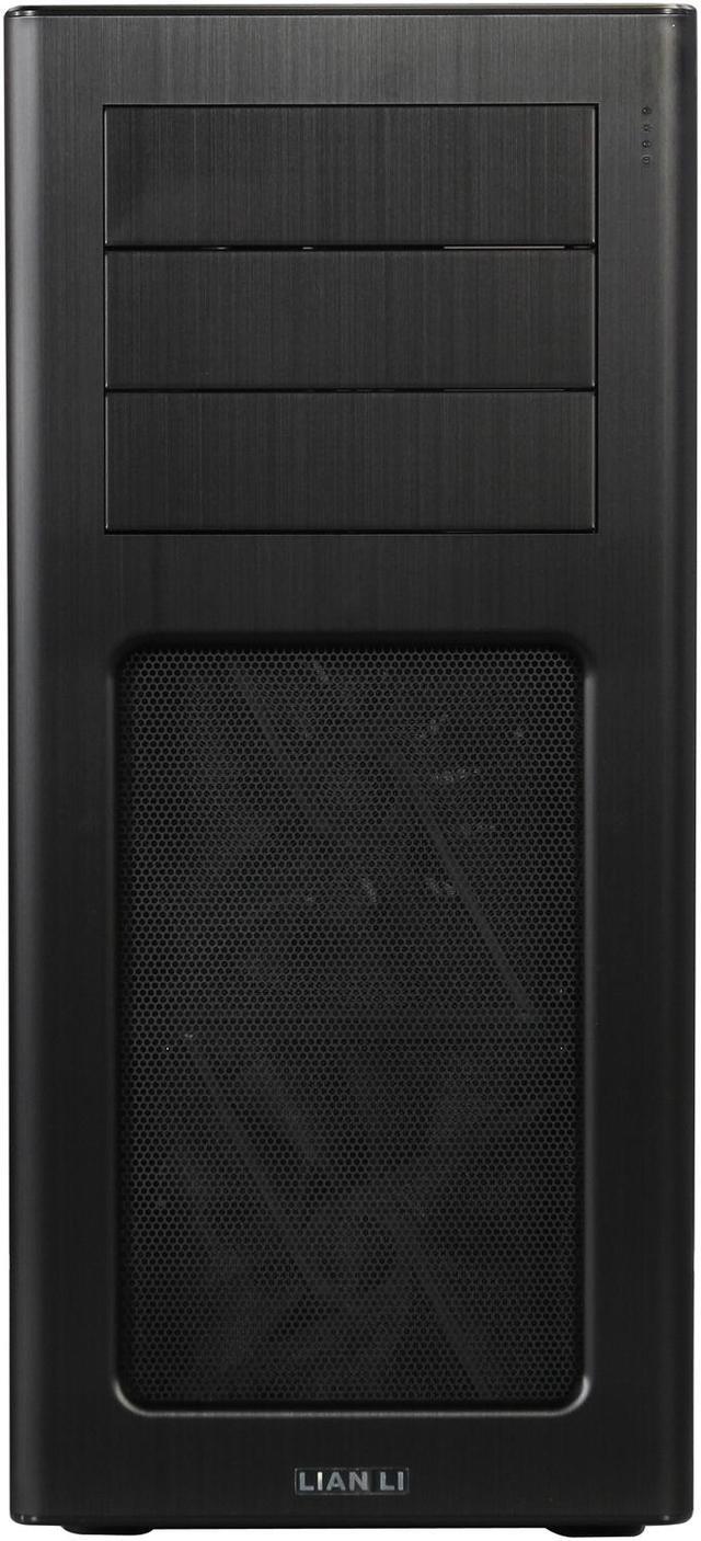 Alt view image 2 of 10 - LIAN LI PC-7HX Black Aluminum ATX Mid Tower Computer Case