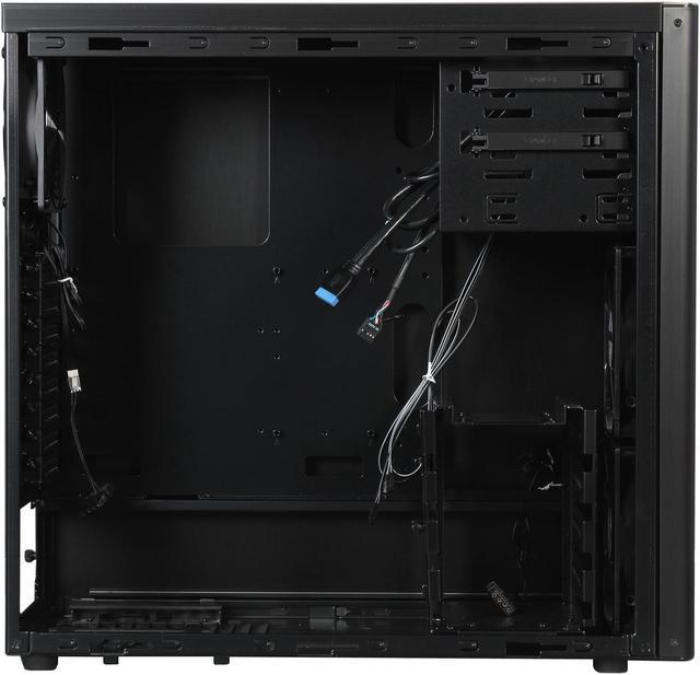 Alt view image 6 of 10 - LIAN LI PC-7HX Black Aluminum ATX Mid Tower Computer Case