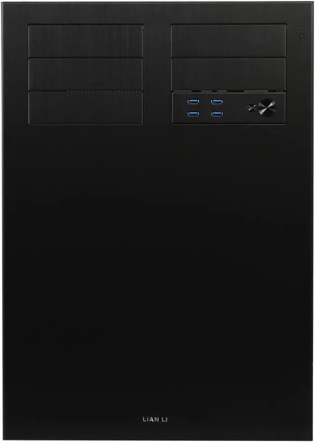 Alt view image 2 of 9 - LIAN LI PC-D8000 Black Aluminum ATX Full Tower Computer Case