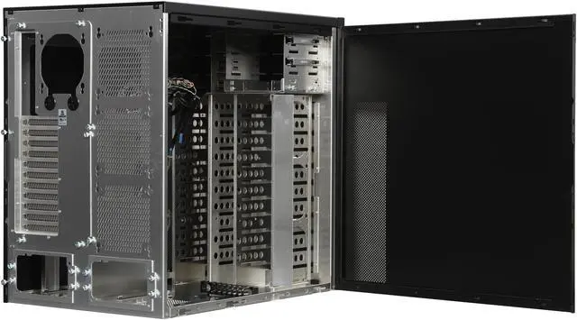 Alt view image 5 of 9 - LIAN LI PC-D8000 Black Aluminum ATX Full Tower Computer Case