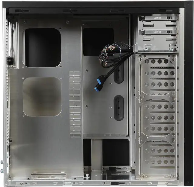 Alt view image 6 of 9 - LIAN LI PC-D8000 Black Aluminum ATX Full Tower Computer Case