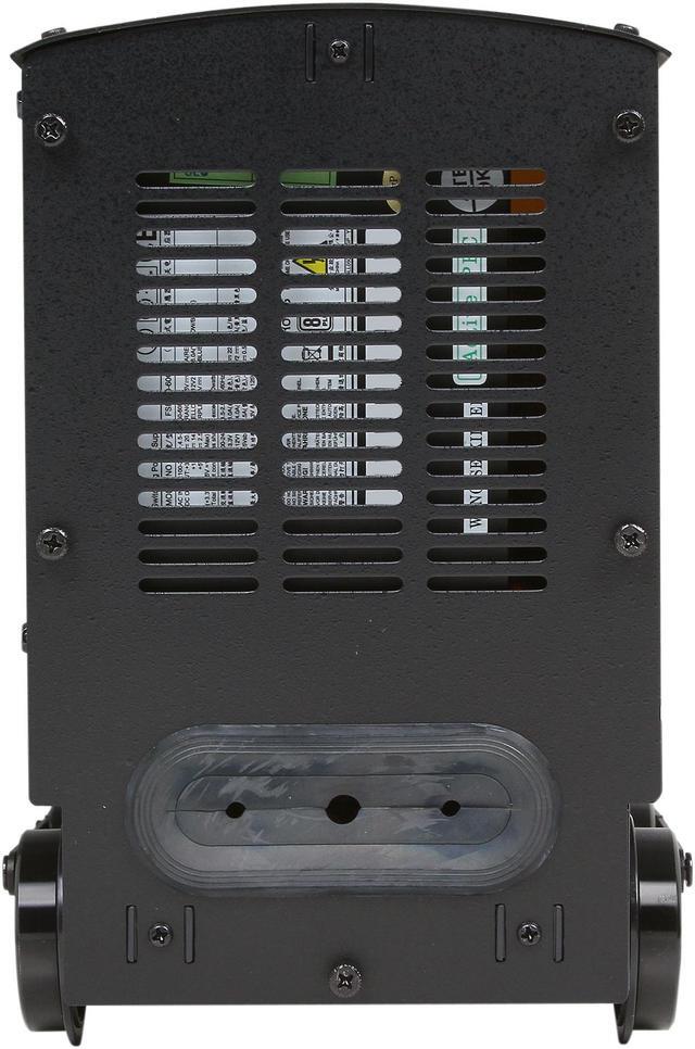 Alt view image 5 of 13 - LIAN LI PC-CK101S Black Aluminum Mini-ITX Tower Computer Case 300W Power Supply