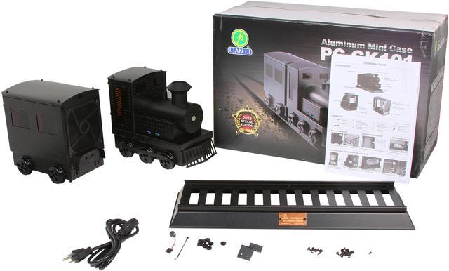 Alt view image 13 of 13 - LIAN LI PC-CK101S Black Aluminum Mini-ITX Tower Computer Case 300W Power Supply