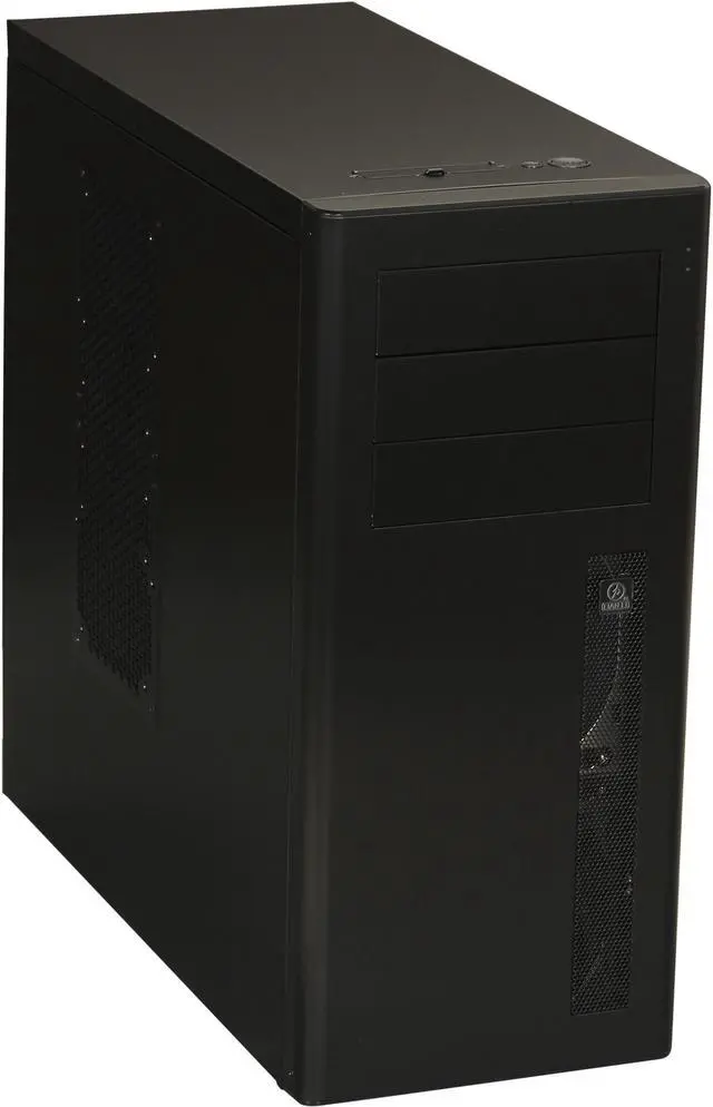 Main image of LIAN LI PC-9NB Black Aluminum ATX Mid Tower Computer Case